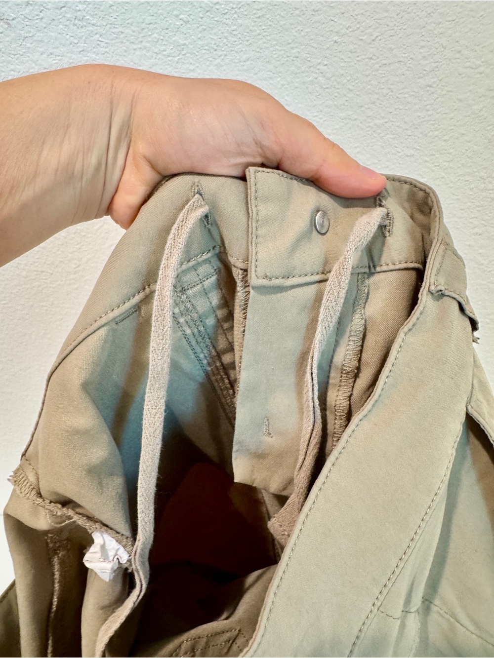 Prana Monarch Convertible Pants Khaki Tan Stretch Zion Zip Off Hiking Cargo 8 - Picture 9 of 10